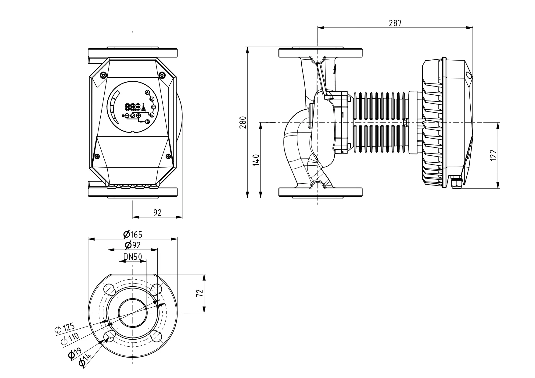 NMT MAX-II-50-40-F280